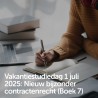 Vakantiestudiedag 1 juli 2025 - Nieuw bijzonder contractenrecht (Boek 7)