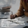 Vakantiestudiedag 28 augustus 2025 - Nieuw bijzonder contractenrecht (Boek 7)