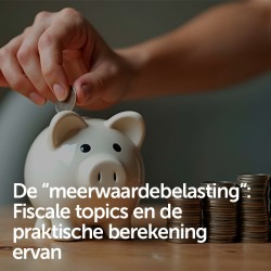 De "meerwaardebelasting": Fiscale topics en de praktische berekening ervan
