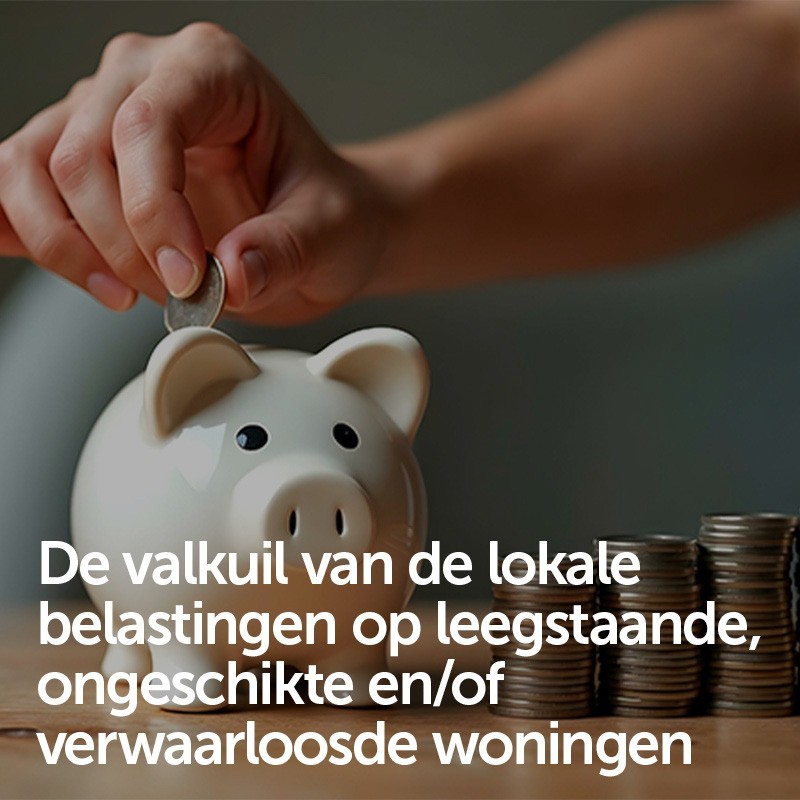 De valkuil van de lokale belastingen op leegstaande, ongeschikte en/of verwaarloosde woningen