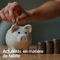 Actualités en matière de faillite