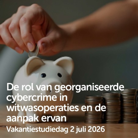De rol van georganiseerde cybercrime in witwasoperaties en de aanpak ervan - 2 juli