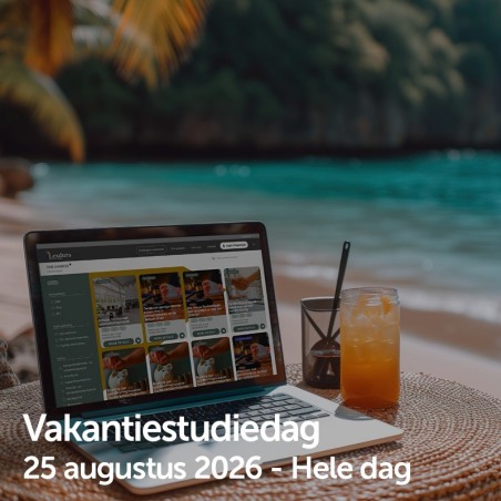 Vakantiestudiedag 25 augustus