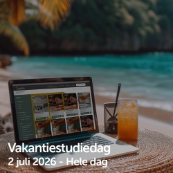 Vakantiestudiedag 2 juli