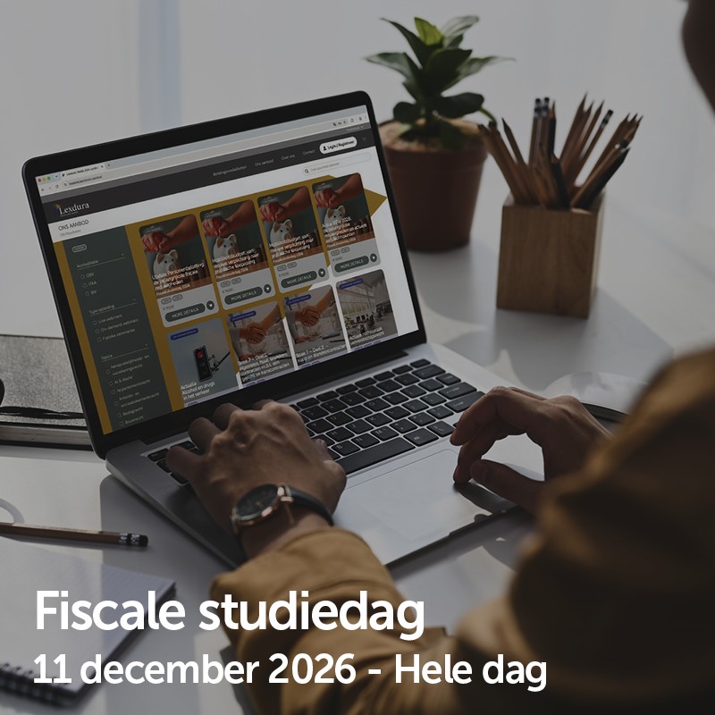 Fiscale studiedag 2026