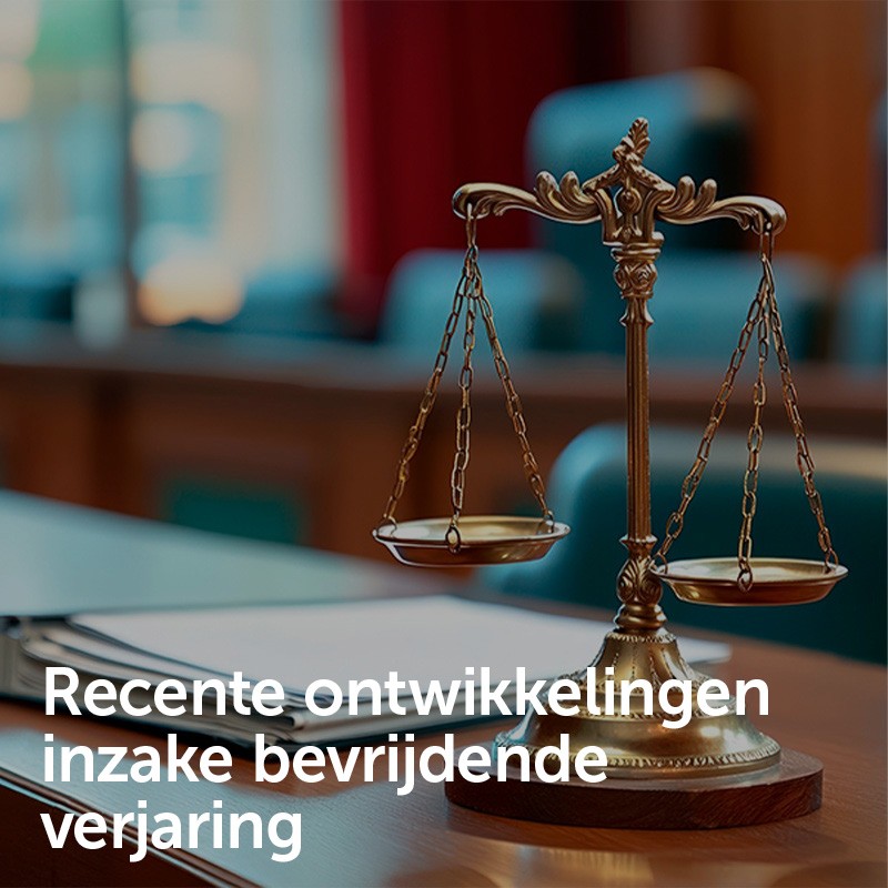 Recente ontwikkelingen inzake bevrijdende verjaring