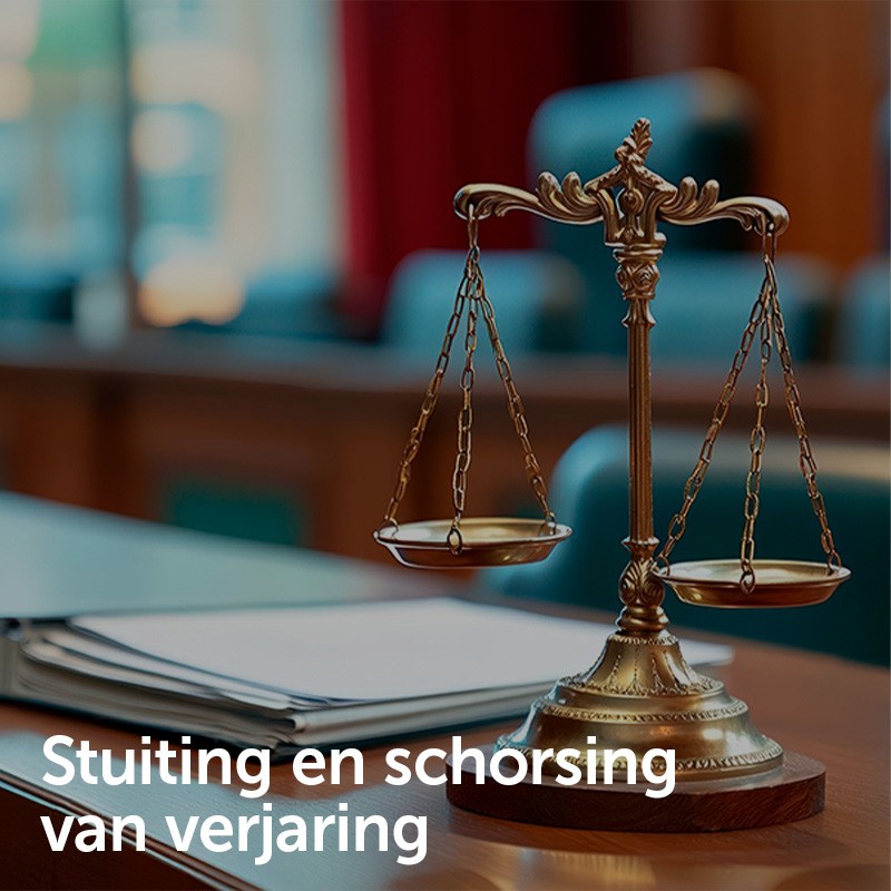 Stuiting en schorsing van verjaring