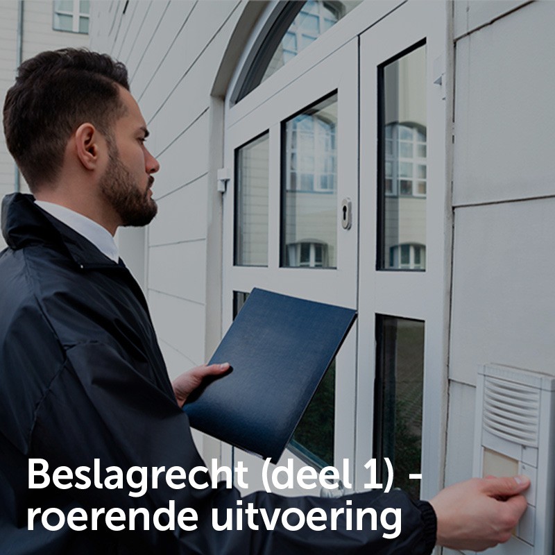 Beslagrecht (deel 1) - roerende uitvoering