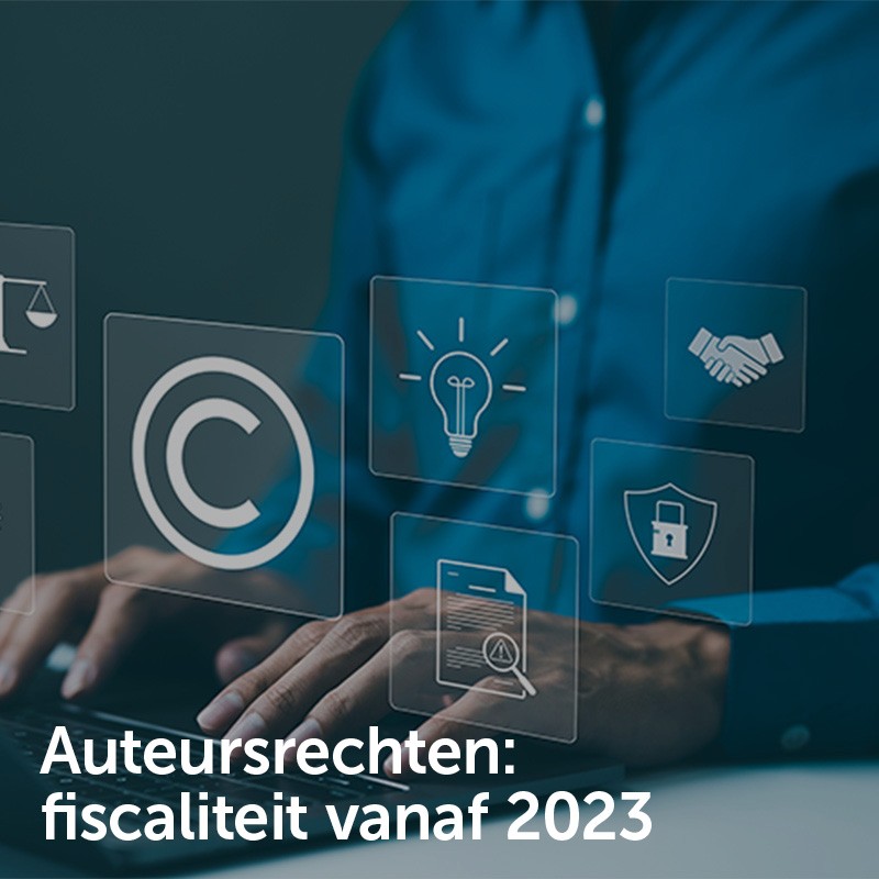 Auteursrechten: fiscaliteit vanaf 2023
