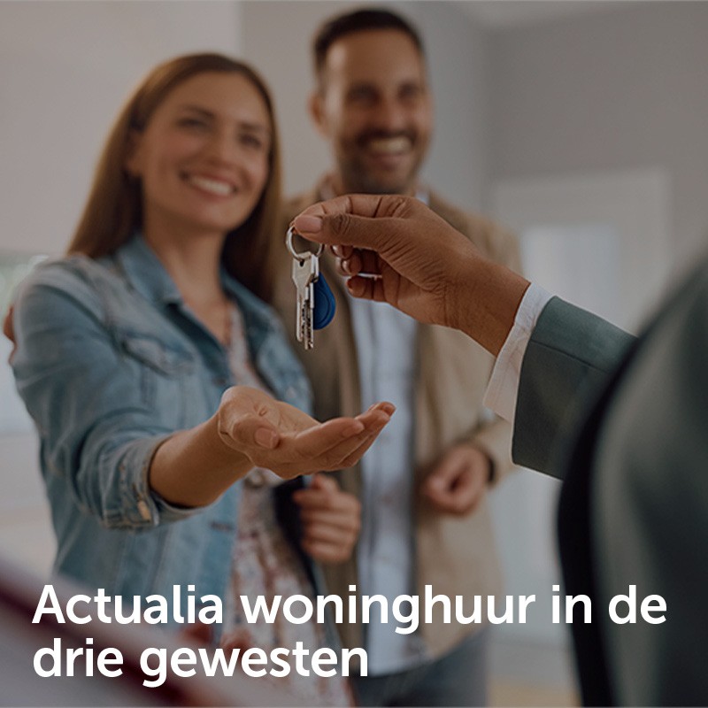 Actualia woninghuur in de drie gewesten